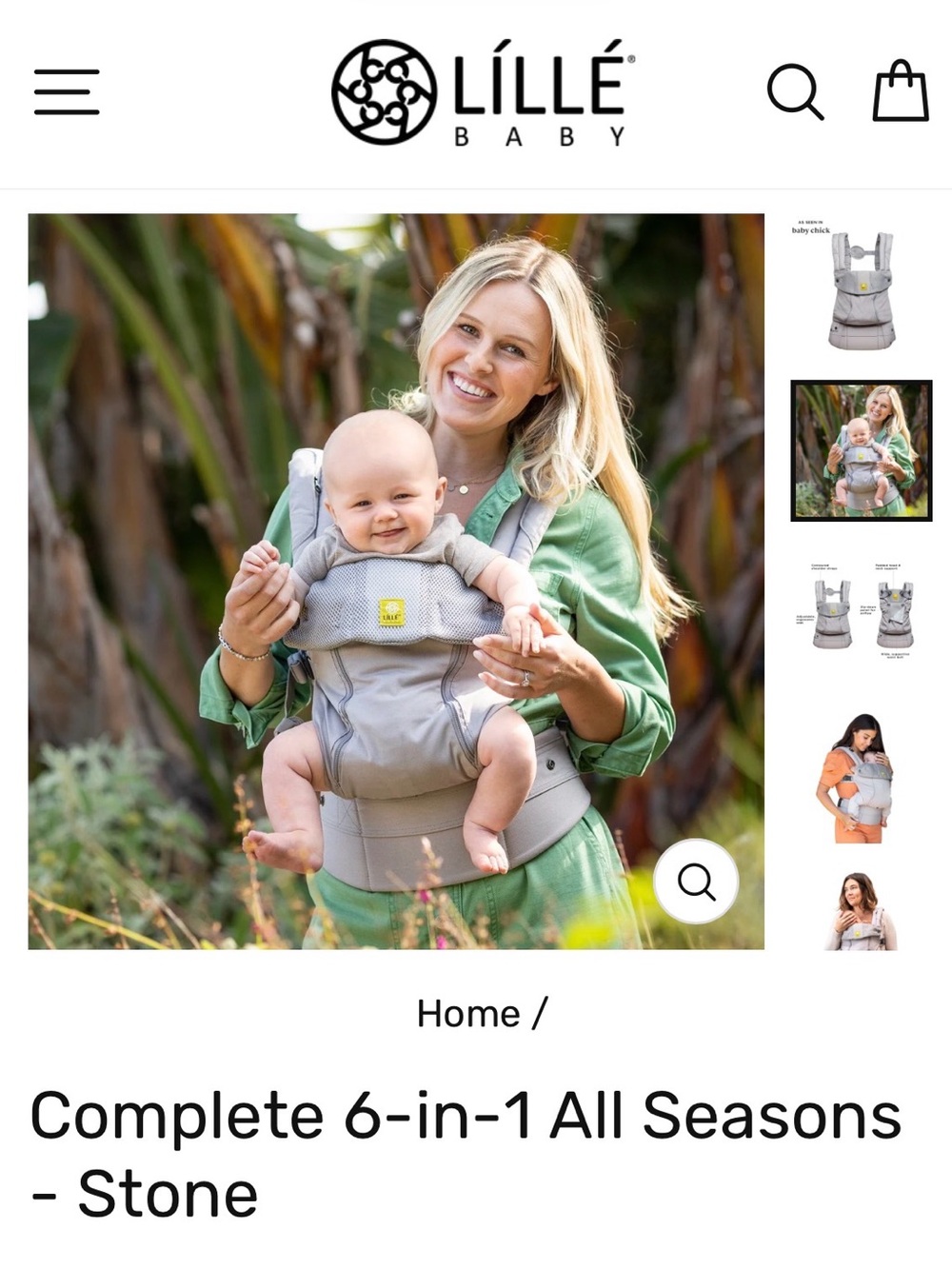 LilleBaby All-Seasons Carrier